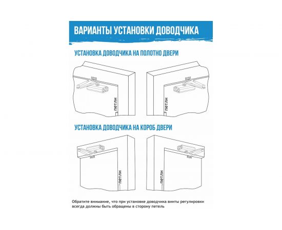 Доводчик НОРА-М 540 URBOnization 80-120 кг черный 16637 – изображение 6