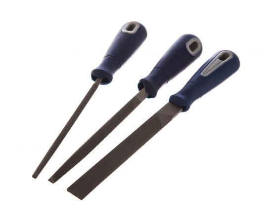 Набор напильников КОБАЛЬТ № 2, 150 мм, 3 шт. 247-729 – изображение 7