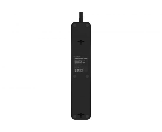 Удлинитель с USB зарядкой HARPER UCH-360 Black H00003011 – изображение 9