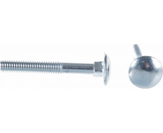 Мебельный болт с квадратным подголовком Метизный двор 6x45, DIN 603, 6 шт. 4690441029027 
