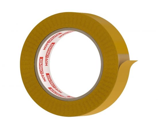 Упаковочная двусторонняя клеящая лента Контакт ""ДОМ"", 24 мм х 10 м, арт. ЛКД 144-Б10 П 23711 