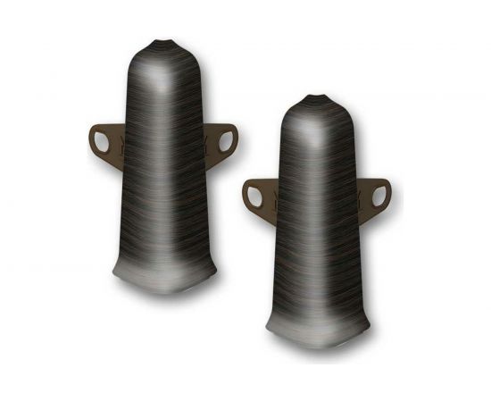 Угол наружный для плинтуса 85 мм DECONIKA 303 Венге темный, 1 шт. Д-П85-Нк-Ф2 303 ВНГ ТЕМ 