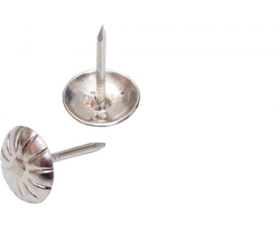 Декоративные гвозди СКОБЯНОЙ Орнамент, 50 г, хром 007149 