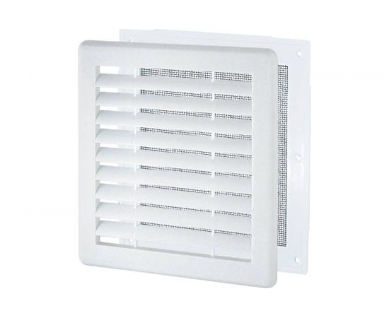 Решетка разъемная с москитной сеткой 180x180 мм TDM SQ1807-0024 