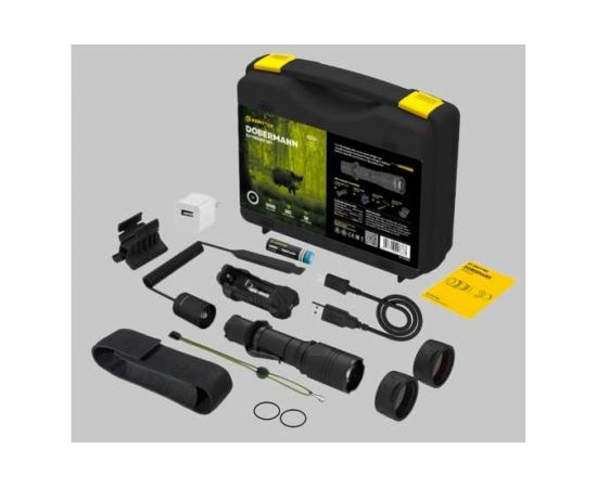 Охотничий набор Armytek Dobermann Extended Set White F02005C 
