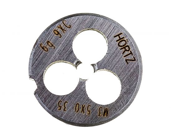Плашка М 3.5 х0.35 9ХС HORTZ 203981 