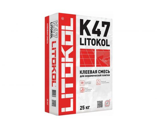 Клеевая смесь LITOKOL К47 25 кг 248520002 