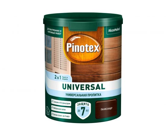 Пропитка 2 в 1 Pinotex UNIVERSAL палисандр, 0,9 л 5620698 