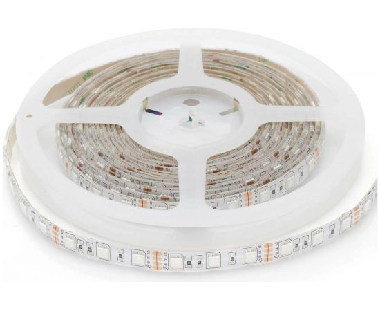 Светодиодная лента Apeyron в блистере, 12В, 14,4Вт/м, smd5050, 60д/м, IP65, подложка 10мм, 1м, RGB 260BL 