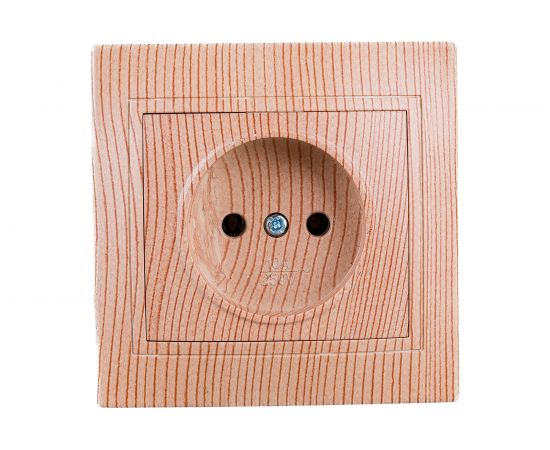 Розетка TDM 2П 10А 250В "ЭКО" сосна "Таймыр" SQ1814-0211 