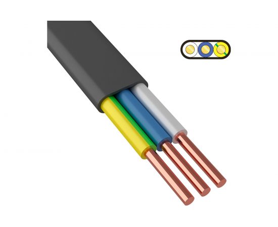 ККЗ Кабель ВВГ-ПнгА-LS 3х10 мм? 100 м ГОСТ 01-8275-2 