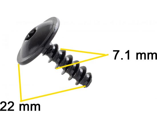 Автокрепеж для VAG 10 шт 8K0805399A КрепАвто M2257 – изображение 2
