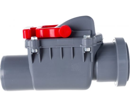 Обратный клапан ООО МультиМирПласт 50 серый ОБРКЛ ВК 50 – изображение 2