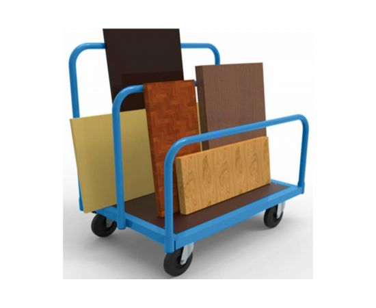 Платформенная тележка для листовых материалов МосТележка 720x1020 ТЛМ3-10272 – изображение 2