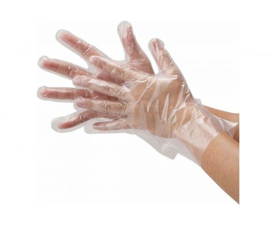 Одноразовые перчатки ЛАЙМА 50 пар, размер M средний, подвес, 605024 – изображение 2