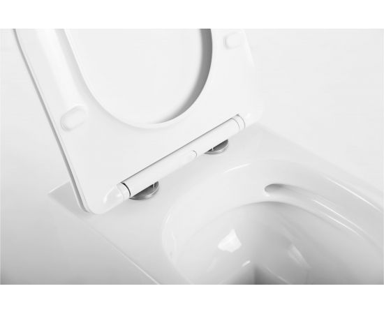 Сиденье дюропласт BelBagno LOTO soft close, металлическое крепление BB070SC – изображение 2