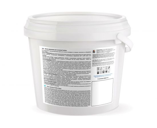 Акриловая краска для потолков Farbitex 25 кг 4300001549 – изображение 2