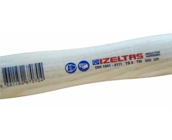 Слесарный молоток IZELTAS 500 г 5800250500 – изображение 3