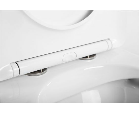 Сиденье дюропласт BelBagno LOTO soft close, металлическое крепление BB070SC – изображение 3