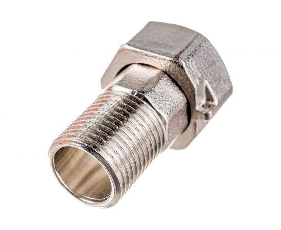 Штуцер FV-PLAST FV-Brass латунный для присоединения счетчика воды 1/2х3/4 AA467012040 – изображение 3