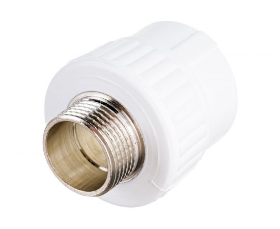 Комбинированная муфта СТМ ПЛАСТ PP-R, с наружней резьбой DN 32х3/4 CPSM3234 – изображение 3