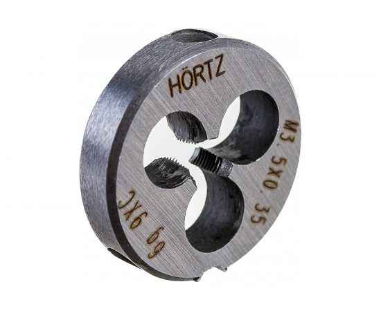 Плашка М 3.5 х0.35 9ХС HORTZ 203981 – изображение 3