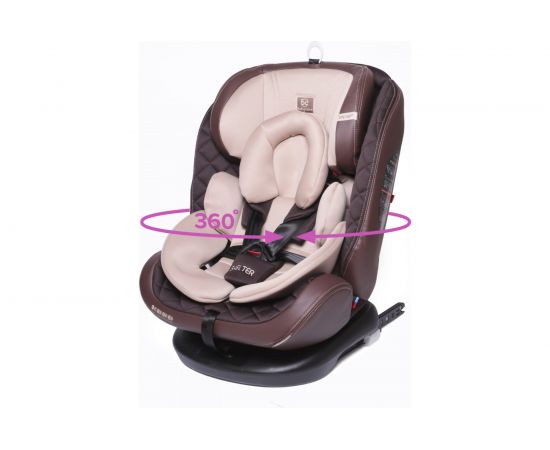 Детское автокресло Babycare Shelter гр 0+/I/II/III, 0-36кг ST-3_ЭКО- Шоколадный/Бежевый 4680210043125 – изображение 3