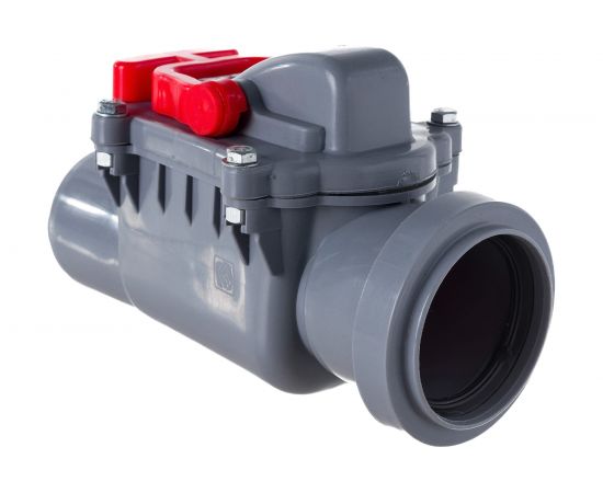 Обратный клапан ООО МультиМирПласт 50 серый ОБРКЛ ВК 50 – изображение 3