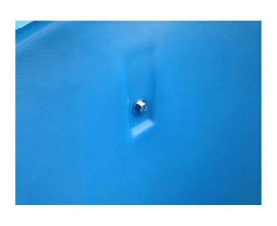 Прямая секция мусоросброса POLIMER GROUP синий SMS113 – изображение 4