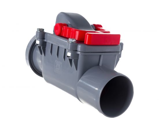 Обратный клапан ООО МультиМирПласт 50 серый ОБРКЛ ВК 50 – изображение 4