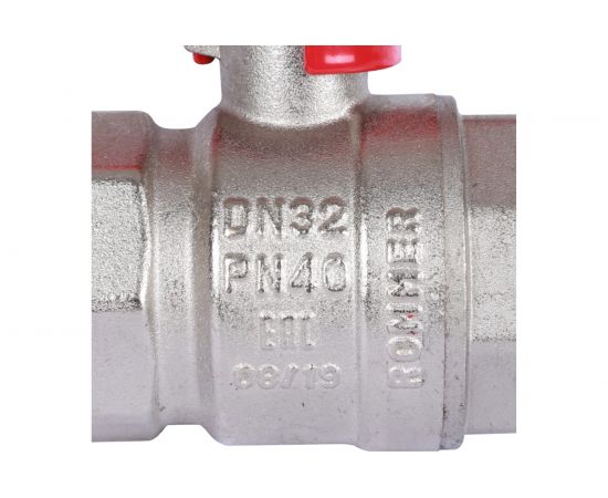 Шаровой кран ROMMER 1 1/4"", ВН/ВН, RBV-0003-0110232, RG008UB5BBERIN – изображение 9
