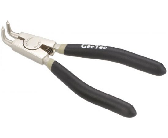 Щипцы для внешних стопорных колец GeeTee изогнутые, 210 мм 17-0043-5 