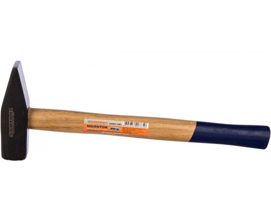 Молоток немецкого типа SANTOOL с квадратным бойком и деревянной ручкой 800 гр 030811-080 