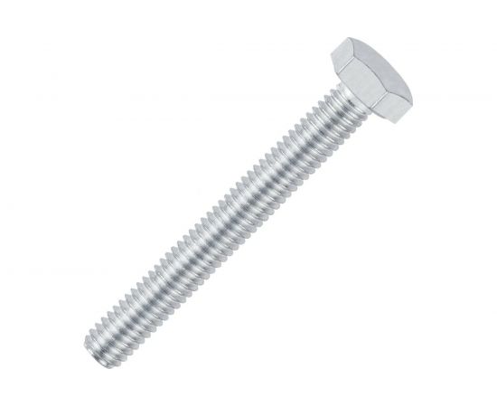 Болт с шестигранной головой FastenPro DIN 933 10.9 M10x80 4 шт., FP-подвес 14-0020580 
