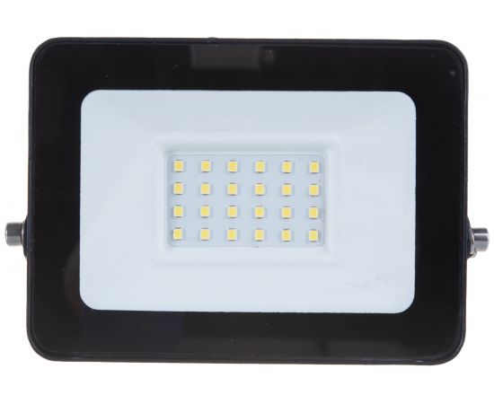 Прожектор KRASO 20W черный 6000K 1700Лм 20Вт AC195-240В 150x110x21мм PZ-20c 