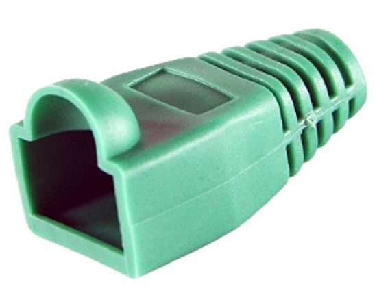 Колпачок для вилки RJ-45 VCOM пластиковый, зеленый, 100 штук VNA2204-GR-1/100 