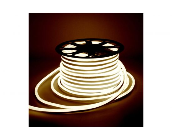 Лента Gauss LED 2835/120-SMD 8W 220V 200lm/m 3000K NEON 8x16мм IP67 50м 311000108 