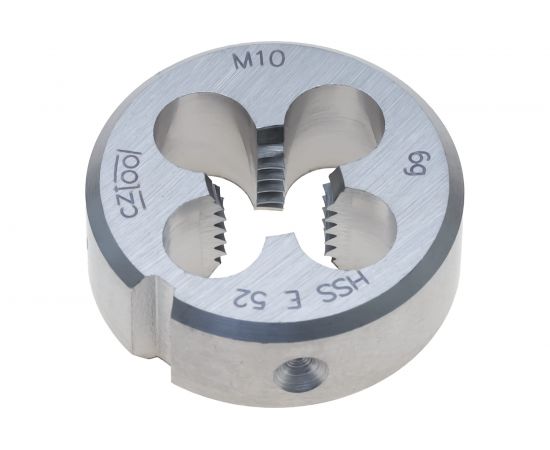 Плашка HSSE М 10 шаг 1,5 мм. D30 мм Bucovice Tools 290100 