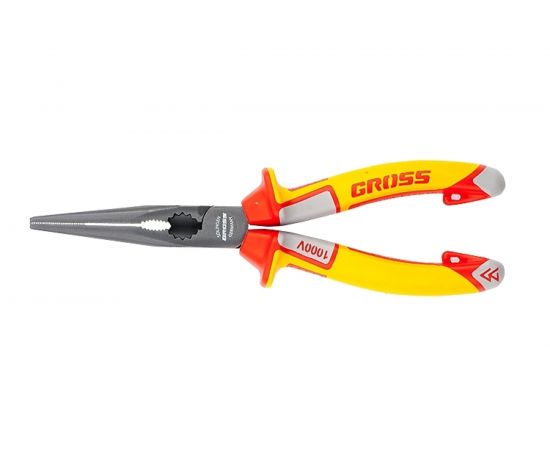 Прямые длинногубцы GROSS 205 мм 17177 