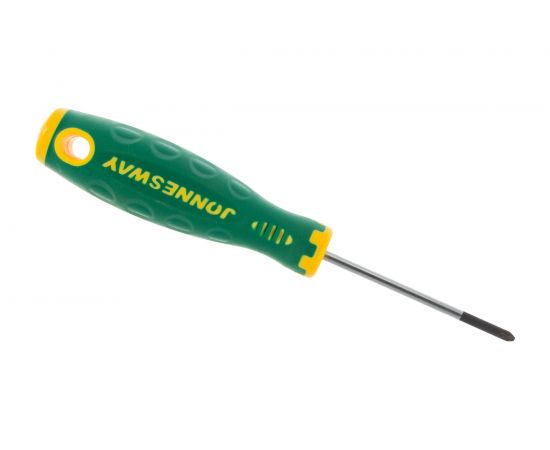 Отвертка ANTI-SLIP GRIP Jonnesway Pozidriv PZ0 3x60x150 мм D71Z060 49223 