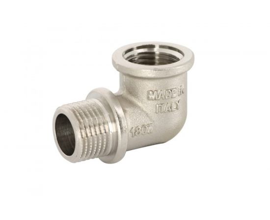Угол Uni-Fitt НВ 1/2 с упором никелированный 612N2200:227 