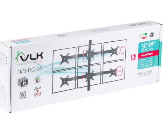 Кронштейн для мониторов VLK TRENTO 96 black 51048 – изображение 12