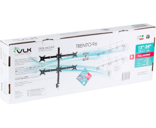 Кронштейн для мониторов VLK TRENTO 96 black 51048 – изображение 13