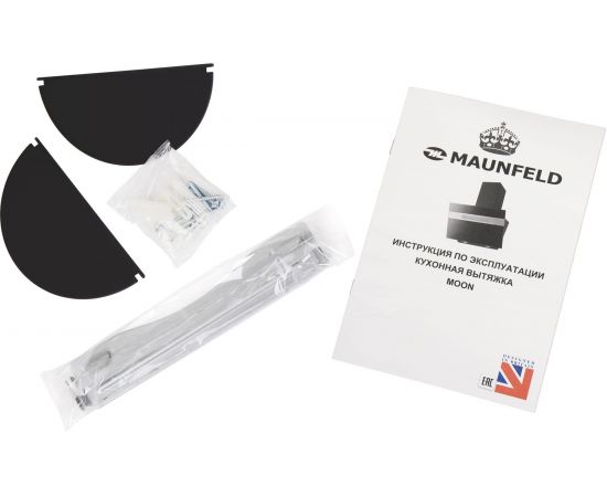 Кухонная вытяжка MAUNFELD MOON 60 Glass White/Inox Insert – изображение 16