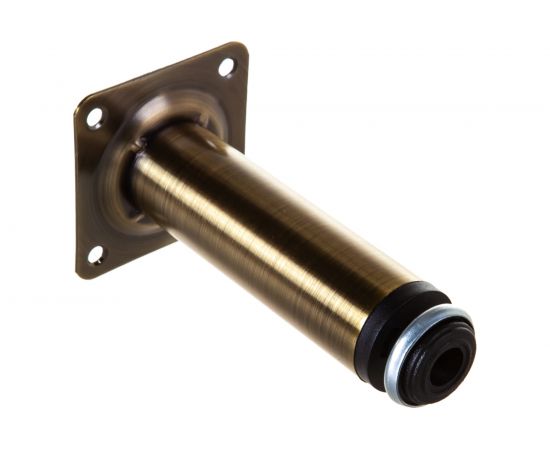Мебельная малая опора Brante 120х30 мм бронза 107038 – изображение 2