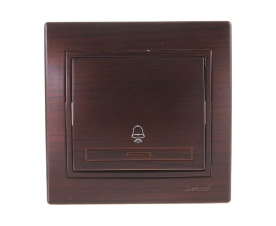 Кнопка звонка Lezard, MIRA, маун, 701-0404-103 – изображение 2