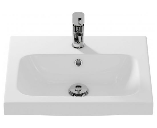 Универсальная раковина Cersanit COLOUR 50, 1 отверстие S-UM-COL50/1-w – изображение 2