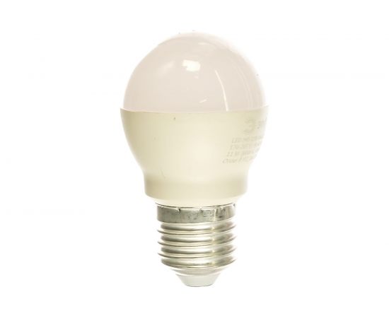 Светодиодная лампа ЭРА LED P45-11W-860-E27, шар, холодный Б0032991 – изображение 2