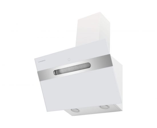 Кухонная вытяжка MAUNFELD MOON 60 Glass White/Inox Insert – изображение 2