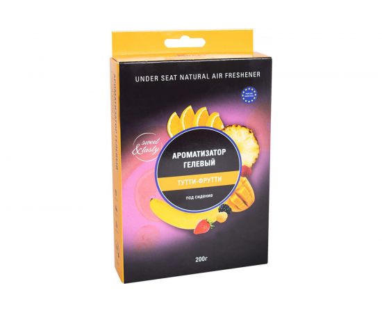 Ароматизатор KRAFT Гелевый под сиденье Тутти-фрутти KT 833013 – изображение 3